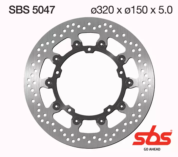 Sbs bromsskiva Standard - Bromsskivor - D131147 - 1