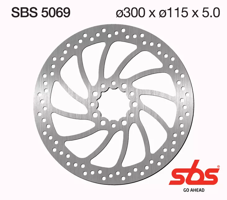 Sbs bromsskiva Standard - Bromsskivor - D131167 - 1