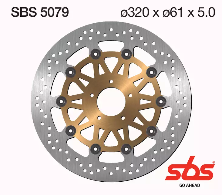 Sbs bromsskiva Standard - Bromsskivor - D131177 - 1