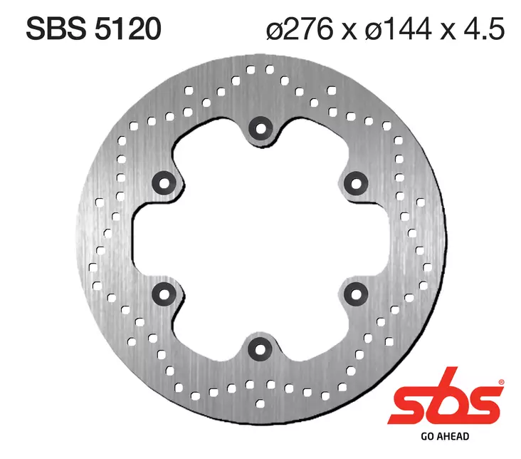 Sbs bromsskiva Standard - Bromsskivor - D131217 - 1