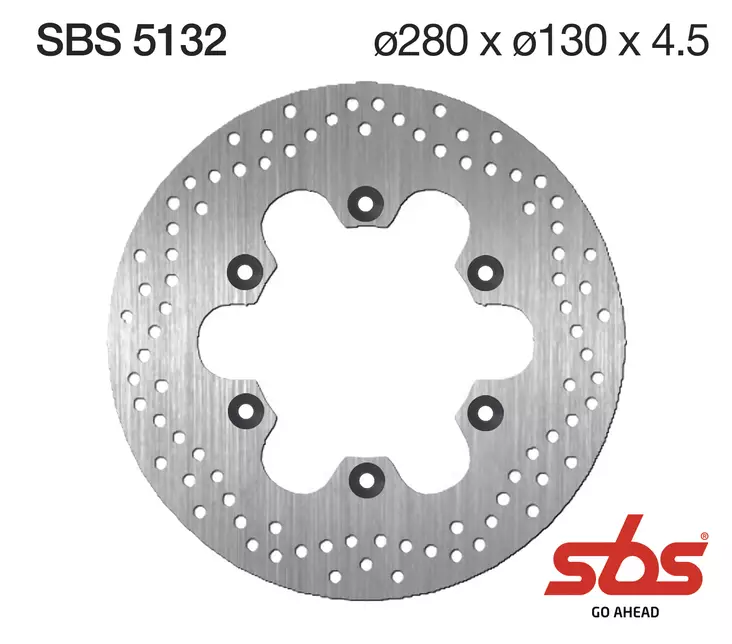 Sbs bromsskiva Standard - Bromsskivor - D131227 - 1