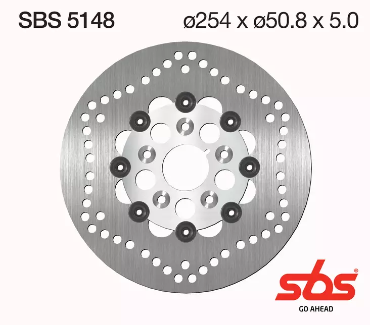 Sbs bromsskiva Standard - Bromsskivor - D131237 - 1
