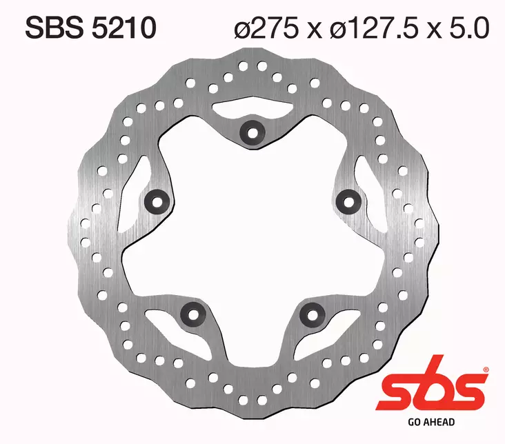 Sbs bromsskiva Standard - Bromsskivor - D131287 - 1