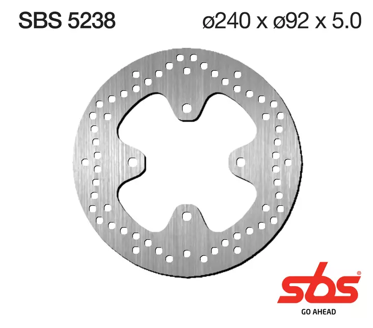 Sbs bromsskiva Standard - Bromsskivor - D131307 - 1
