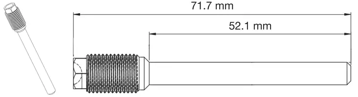 Sbs bromsstapp bak Ho/Ka/Su/Ya - Övriga Bromsdelar - D107167 - 1