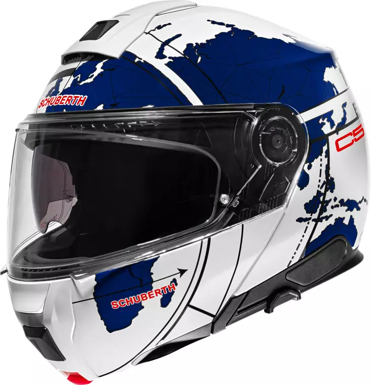Schuberth Hjälm C5 Globe Blå - Öppna/Öppningsbara hjälmar - D440367 - 1