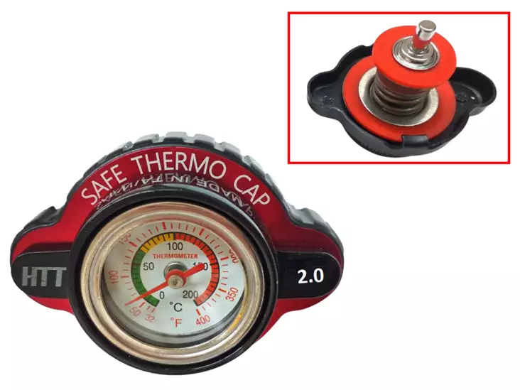Sixty5 Radiator Cap with temp cauge 2.0b - MC Kylsystem - D418147 - 1