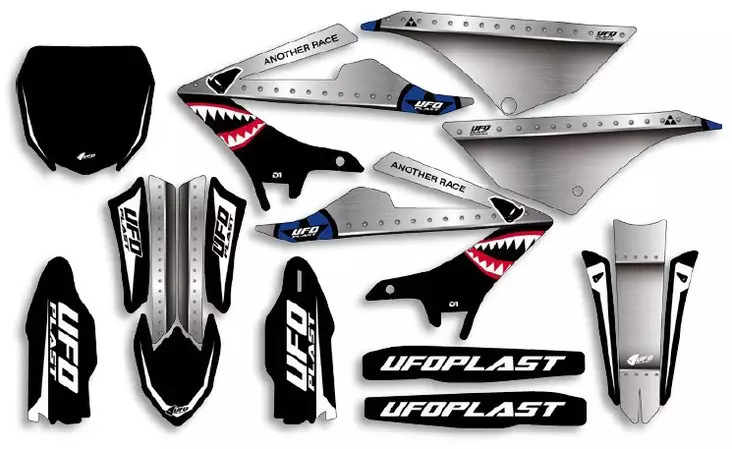 UFO Dekalsats YZ 125/250 2022- Thunder S - Modellspecefika dekaler - D432217 - 1