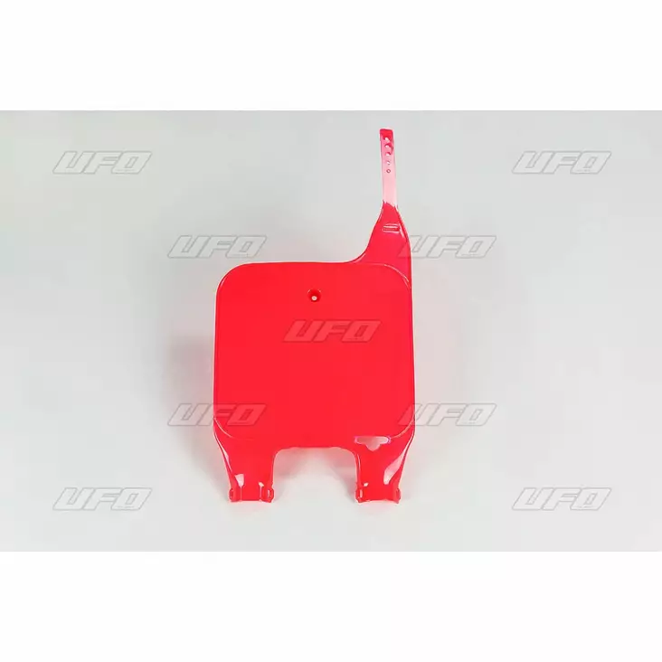 UFO Nummerplåt CR125-500 90-94 Röd 067 - Nummerplåt - D32107 - 1