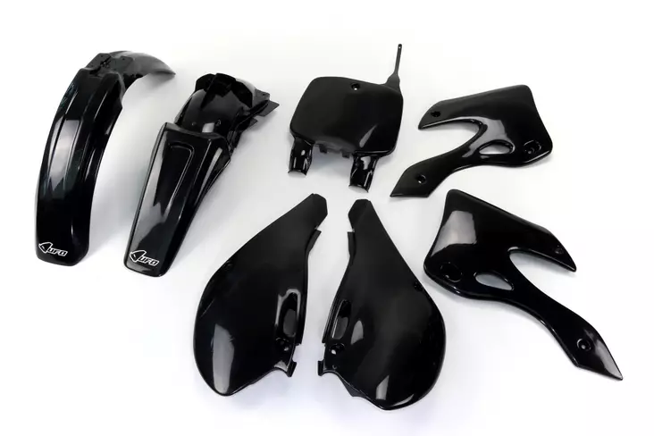 UFO Plastkit 5-delar Svart KX125/250 00- - Plastkit - D33617 - 1