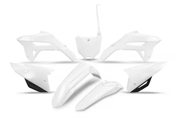 UFO Plastkit 5-delar Vit 041 CRF250R 22- - Plastkit - D379757 - 1