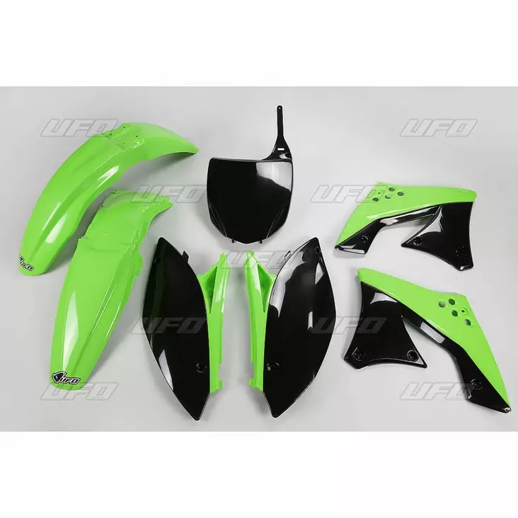 UFO Plastkit 5-delar original KXF250 09+ - Plastkit - D33637 - 1