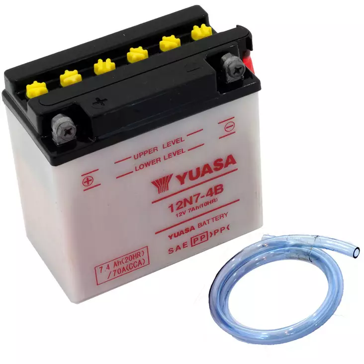 Yuasa Batteri, 12N7-4B (dc) Exkl syra (5 - Batterier - D2587 - 1