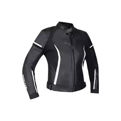 Richa Laura Skinnjacka Dam Svart/Vit - MC Kläder - 82587 - 1