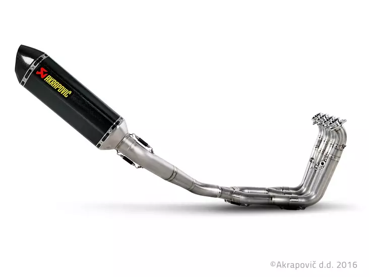 Akrapovic Racing Line (Carbon) S 1000 RR - Komplett avgassystem - D25537 - 1