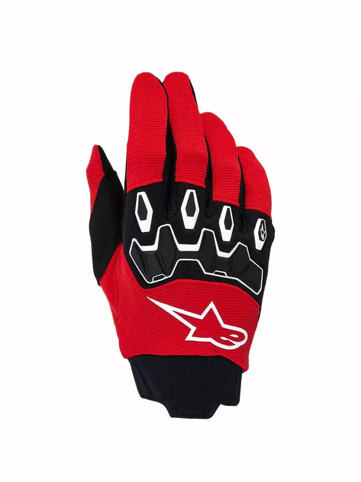 Alpinestars Handskar Full Bore v2 Röd/Sv - Cross- och Endurohandskar  - D493077 - 1
