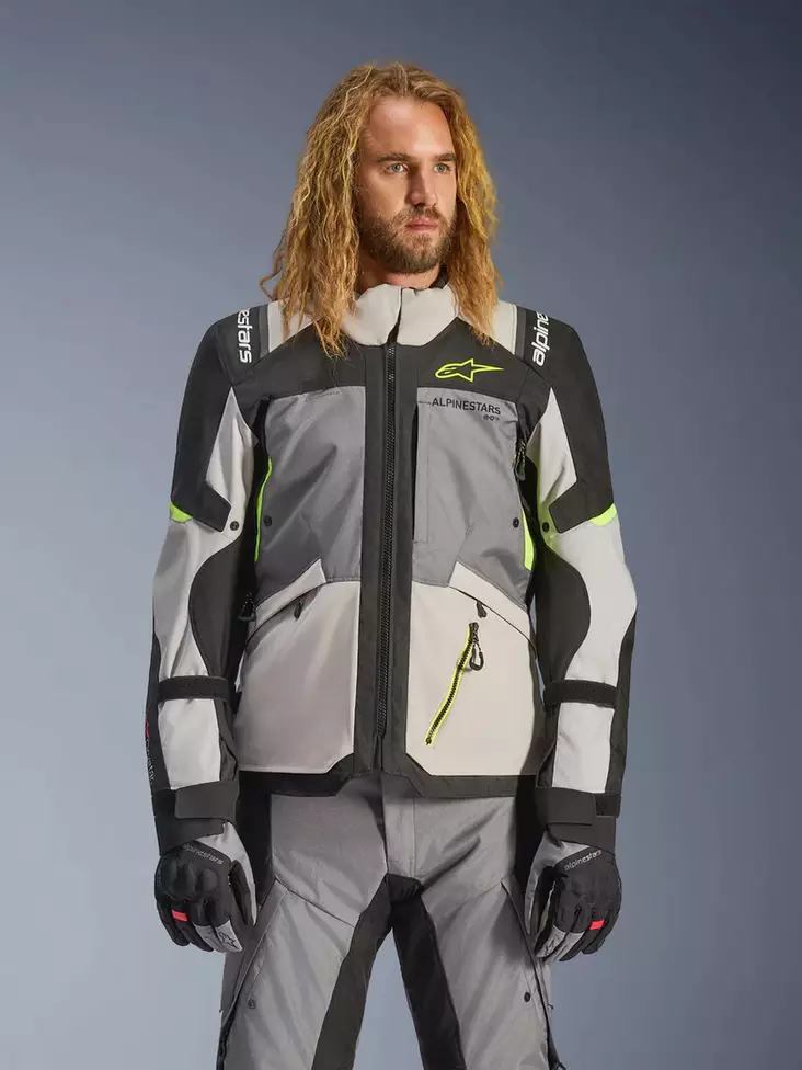 Alpinestars Jacka Andes v4 Drystar Grå/F - Jackor med membran - D500687 - 1