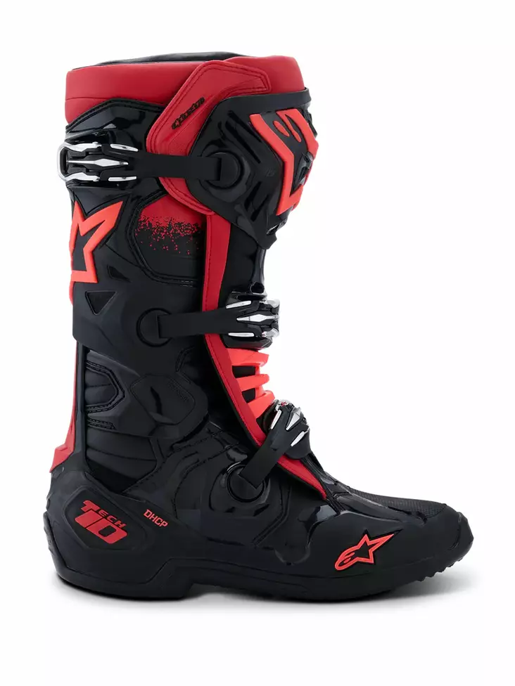 Alpinestars Stövel Tech 10 Svart/Röd - Crosstövlar - D494007 - 1