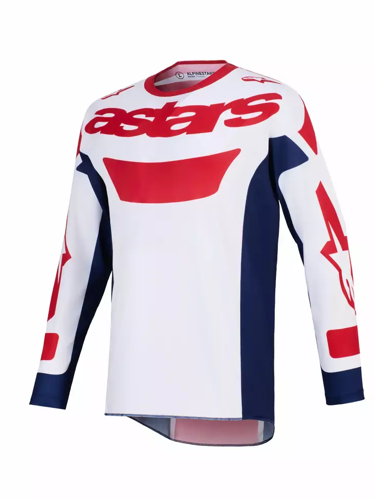 Alpinestars Tröja Racer Riway Vit/Blå/Rö - Crosströjor - D493037 - 1