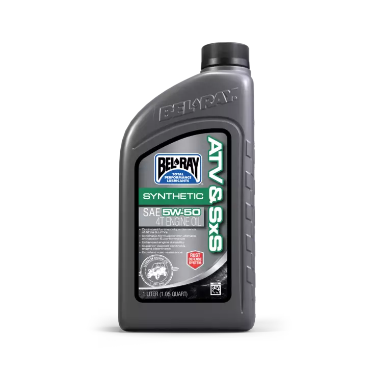 Bel-Ray ATV & SxS Synthetic 4T 5W-50 1L - Motorcykeloljor 4T - D529357 - 1