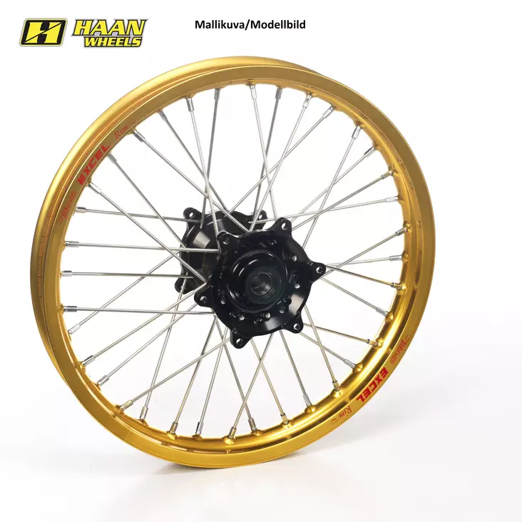 Haan wheel Tenere 700 21-1,85 BLACK HUB/ - Kompletta Hjul - D488267 - 1