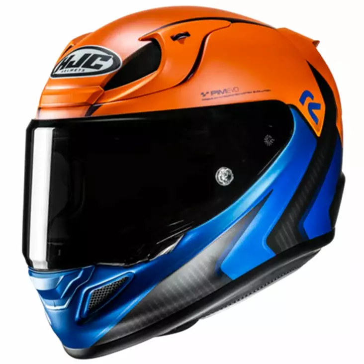 HJC Hjälm RPHA 12 Kos Orange/Blå/Svart M - Integralhjälm - D484597 - 1