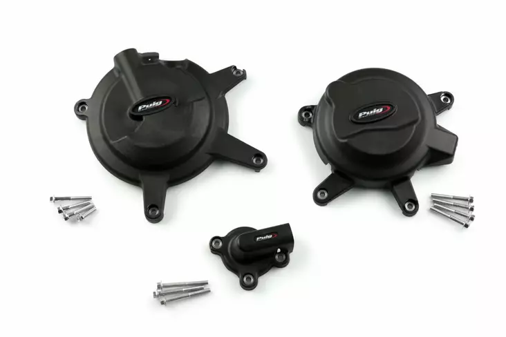Puig Engine Cover Track Homologated Kawa - Övriga Motordelar - D483657 - 1