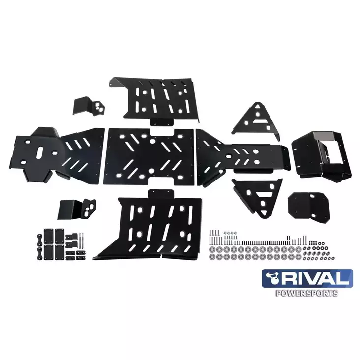 Rival Bukplåt plast 8mm QJMotor SFA 600/ - Hasplåtar - D544377 - 1