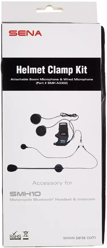 Sena Helmet Clamp Kit - Attachable Boom - Intercom System - D463297 - 1