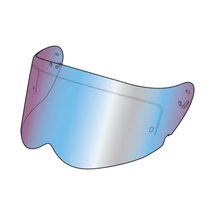 SIMPSON Venom/Speed visir Iridium - Visir - D364218 - 1