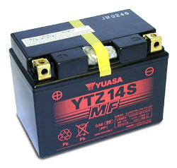 Yuasa Batteri YTZ14S (wc) (5) - Batterier - D2678 - 1