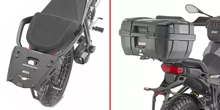 Givi Specific Rack Moto Guzzi Stelvio (2 - Monteringsatser & Pakethållare - D484058 - 1