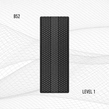 SAS-TEC Tripleflex Back Protector CE Lev - MC Ryggskydd - D528068 - 1