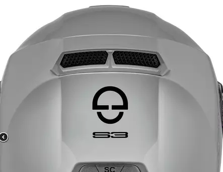 Schuberth spoiler S3 Concrete grey - Visir - D529618 - 1
