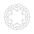 Brembo Serie Oro bromsskiva - Bromsskivor - D6288 - 1