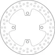 Brembo Serie Oro bromsskiva - Bromsskivor - D88208 - 1