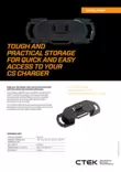 CTEK CS väggfäste - Batteriladdare och Syra - D384368 - 2