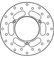 GOLDFREN Bromsskiva fram YZ80 93-01YZ85 - Bromsskivor - D19358 - 2