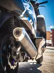 GPR Sym Joymax 250 I 2007/08 EC-Approv. - Komplett avgassystem - D407708 - 2