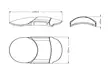 Puig Front Fender Black Rough Finish - Stänkskydd - D341538 - 2