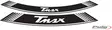 Puig Kit 8 Rim Strips T-Max C/White - Fälgdekaler - D182458 - 1