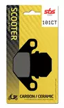 Sbs Bromsklossats Carbon Tech - Bromsbelägg - D106568 - 2