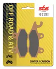 Sbs Bromsklossats Sintered Offroad - Bromsbelägg - D106858 - 2