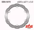 Sbs bromsskiva Standard - Bromsskivor - D131168 - 1