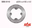 Sbs bromsskiva Standard - Bromsskivor - D131208 - 1