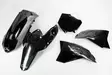 UFO Plastkit 4-delar Svart KTM SX/SXF125 - Plastkit - D33748 - 1