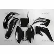 UFO Plastkit 5-delar Svart CR125/250 05- - Plastkit - D33578 - 1