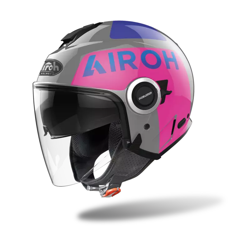Airoh Helios Up pink glansig - Integralhjälm - D397318 - 1
