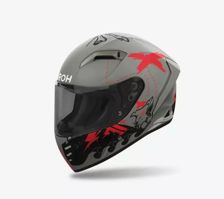 Airoh Hjälm Connor Desperado Orange Matt - Integralhjälm - D453008 - 1