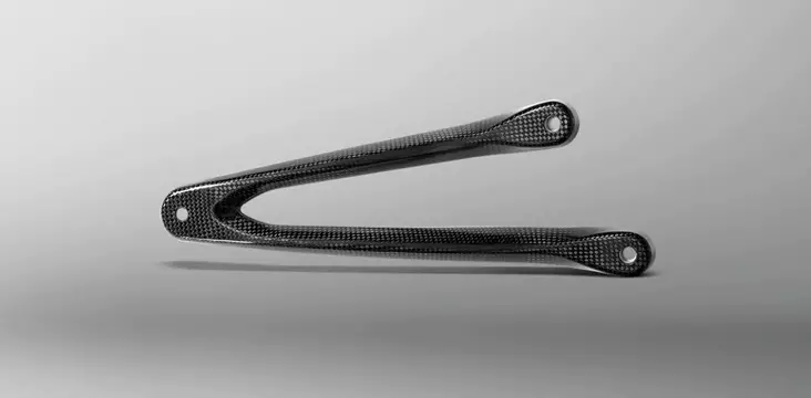 Akrapovic Carbon fiber muffler bracket N - Ljuddämparfästen - D25688 - 1